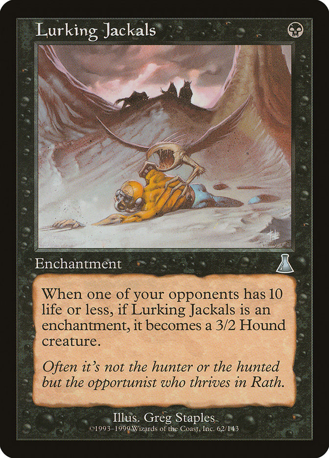 Lurking Jackals [Urza's Destiny] | Kessel Run Games Inc. 