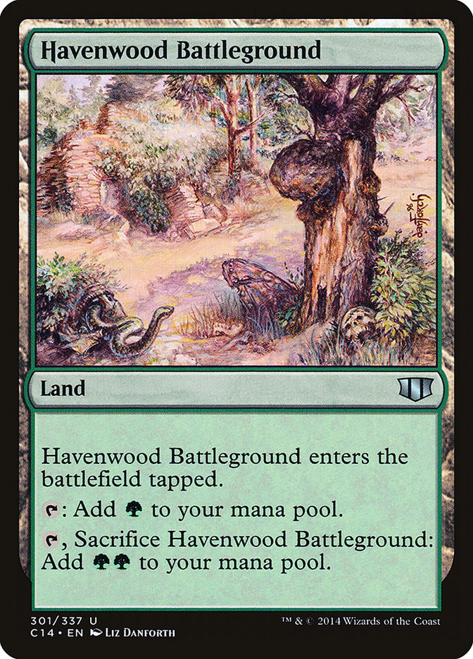 Havenwood Battleground [Commander 2014] | Kessel Run Games Inc. 