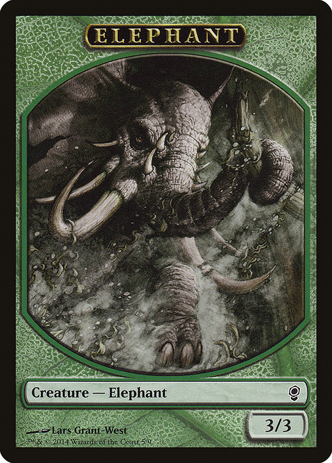 Elephant Token [Conspiracy Tokens] | Kessel Run Games Inc. 