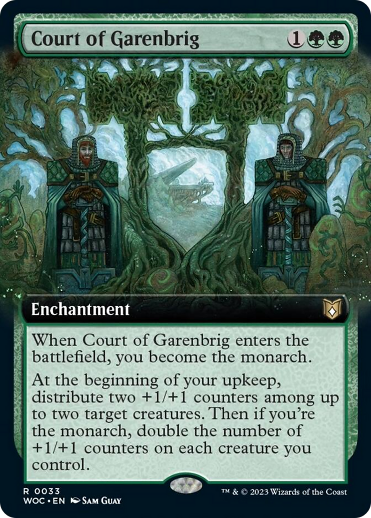 Court of Garenbrig (Extended Art) [Wilds of Eldraine Commander] | Kessel Run Games Inc. 