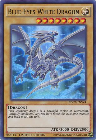 Blue-Eyes White Dragon [MVP1-ENSV4] Ultra Rare | Kessel Run Games Inc. 