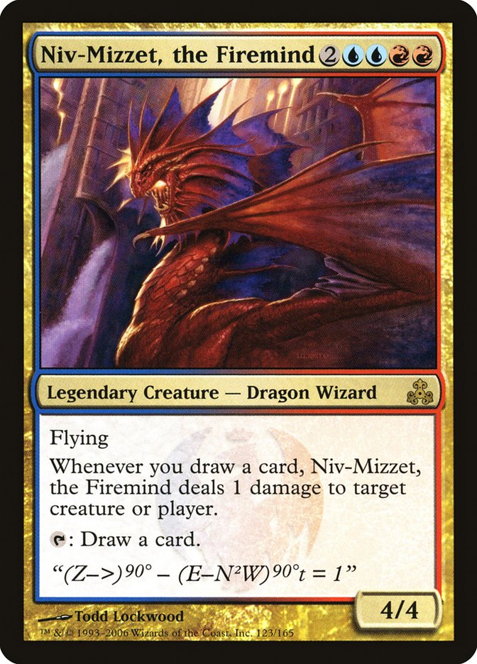 Niv-Mizzet, the Firemind [Guildpact] | Kessel Run Games Inc. 