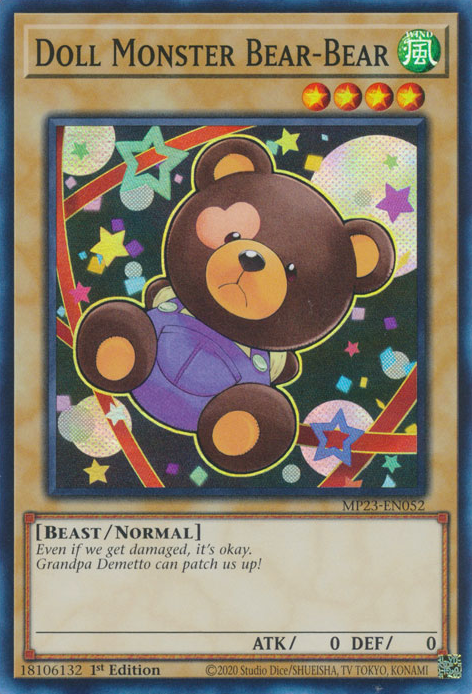Doll Monster Bear-Bear [MP23-EN052] Super Rare | Kessel Run Games Inc. 