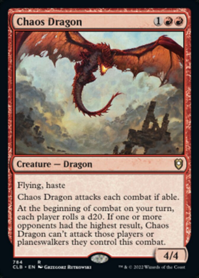 Chaos Dragon [Commander Legends: Battle for Baldur's Gate] | Kessel Run Games Inc. 