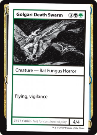 Golgari Death Swarm (2021 Edition) [Mystery Booster Playtest Cards] | Kessel Run Games Inc. 