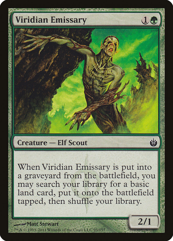 Viridian Emissary [Mirrodin Besieged] | Kessel Run Games Inc. 