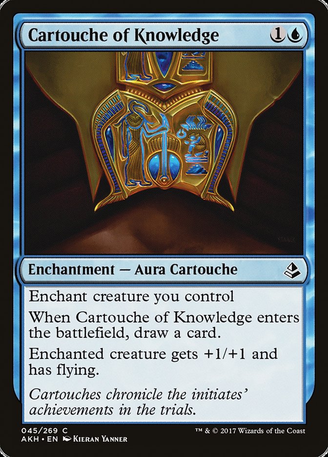 Cartouche of Knowledge [Amonkhet] | Kessel Run Games Inc. 