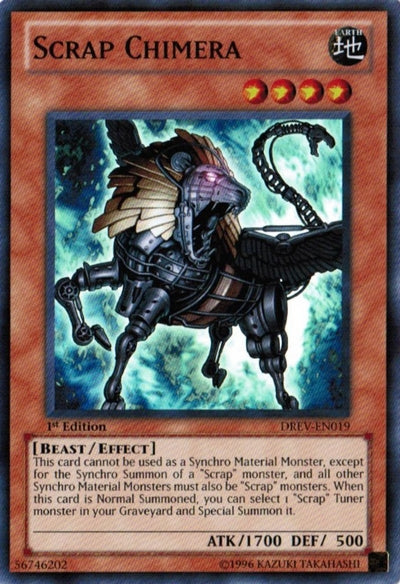 Scrap Chimera [DREV-EN019] Super Rare | Kessel Run Games Inc. 