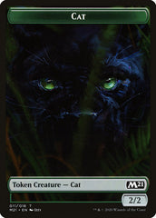 Beast // Cat (011) Double-Sided Token [Core Set 2021 Tokens] | Kessel Run Games Inc. 
