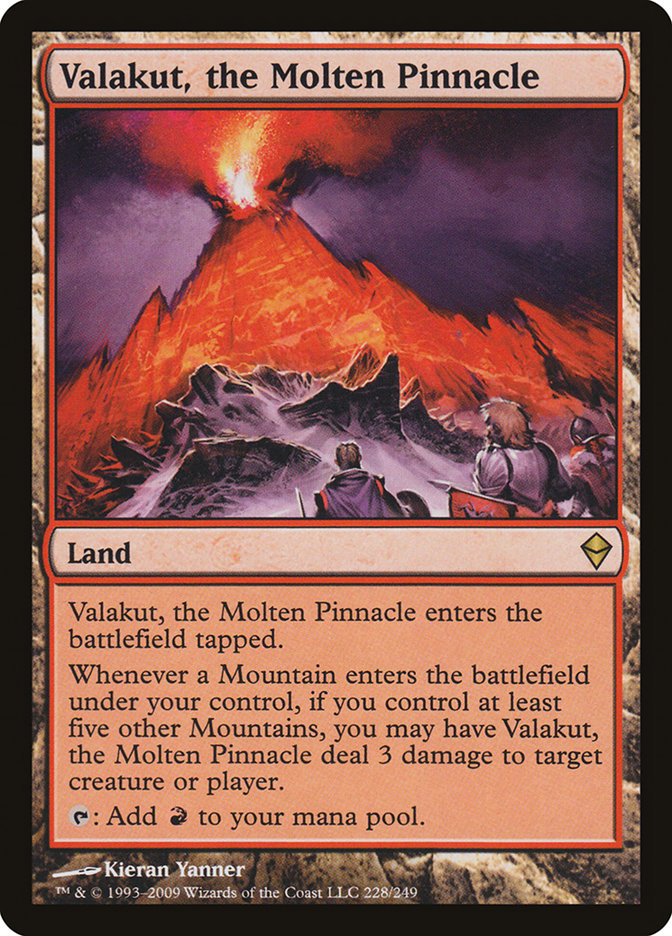 Valakut, the Molten Pinnacle [Zendikar] | Kessel Run Games Inc. 