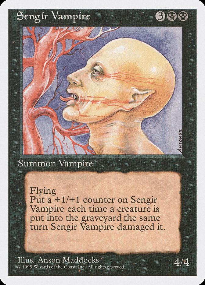 Sengir Vampire [Fourth Edition] | Kessel Run Games Inc. 