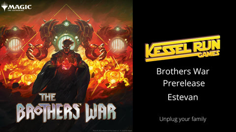 Brothers War Prerelease ticket