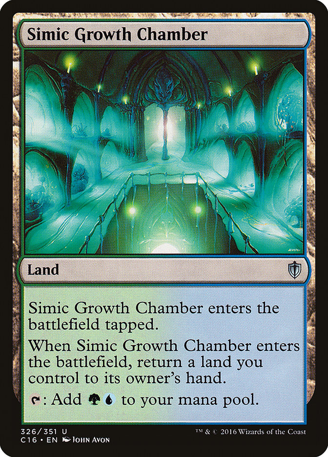 Simic Growth Chamber [Commander 2016] | Kessel Run Games Inc. 