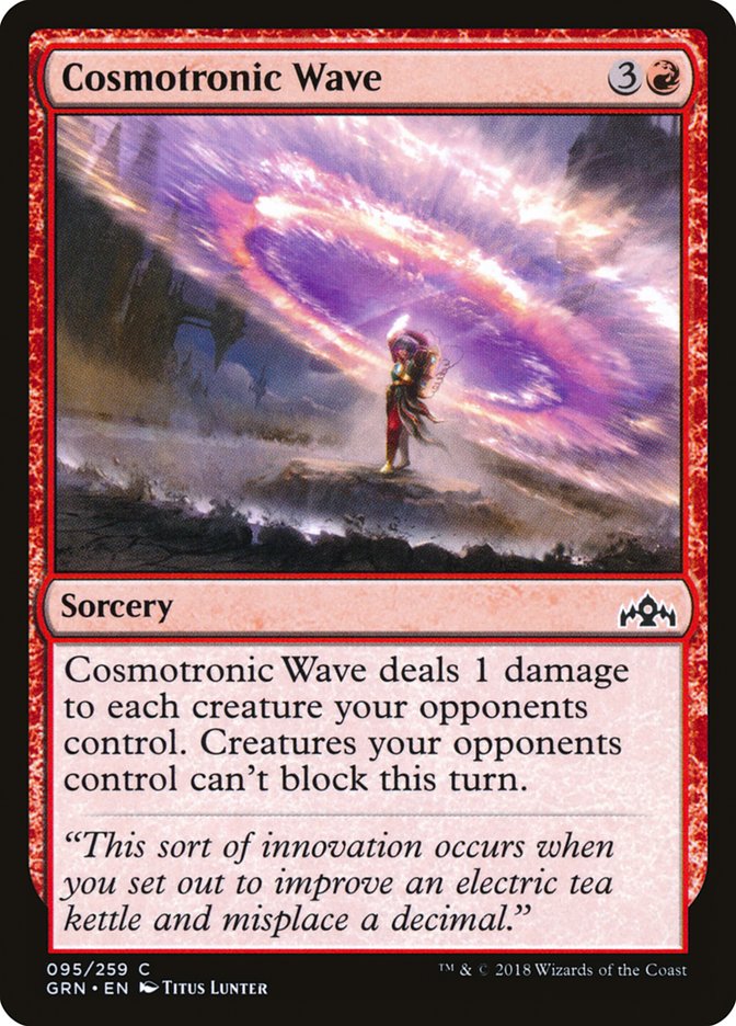 Cosmotronic Wave [Guilds of Ravnica] | Kessel Run Games Inc. 