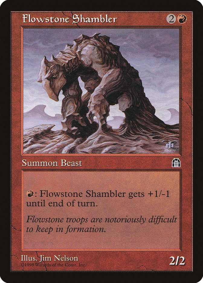 Flowstone Shambler [Stronghold] | Kessel Run Games Inc. 