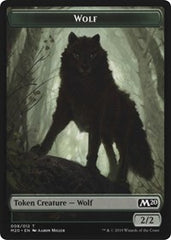 Zombie // Wolf Double-Sided Token [Game Night 2019 Tokens] | Kessel Run Games Inc. 