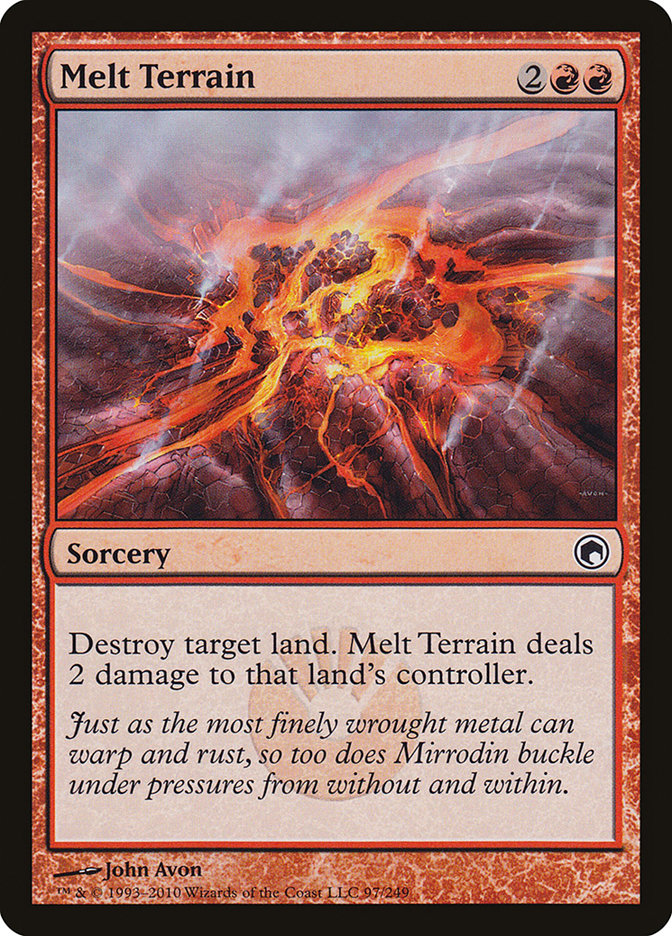 Melt Terrain [Scars of Mirrodin] | Kessel Run Games Inc. 