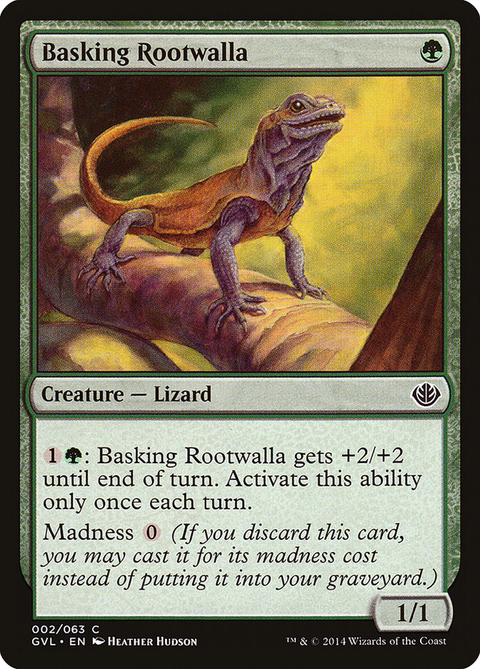 Basking Rootwalla (Garruk vs. Liliana) [Duel Decks Anthology] | Kessel Run Games Inc. 