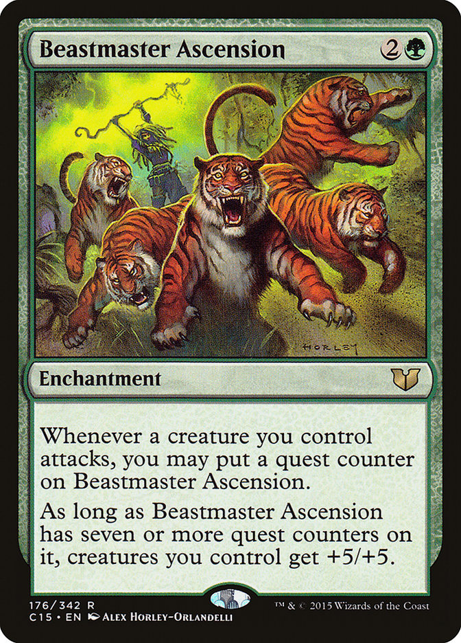 Beastmaster Ascension [Commander 2015] | Kessel Run Games Inc. 