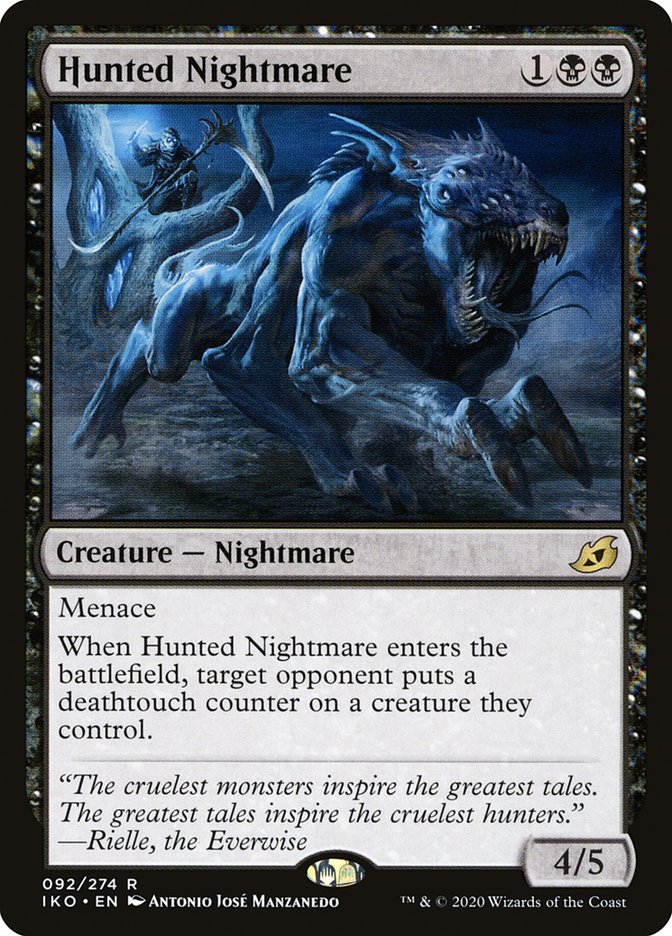 Hunted Nightmare [Ikoria: Lair of Behemoths] | Kessel Run Games Inc. 