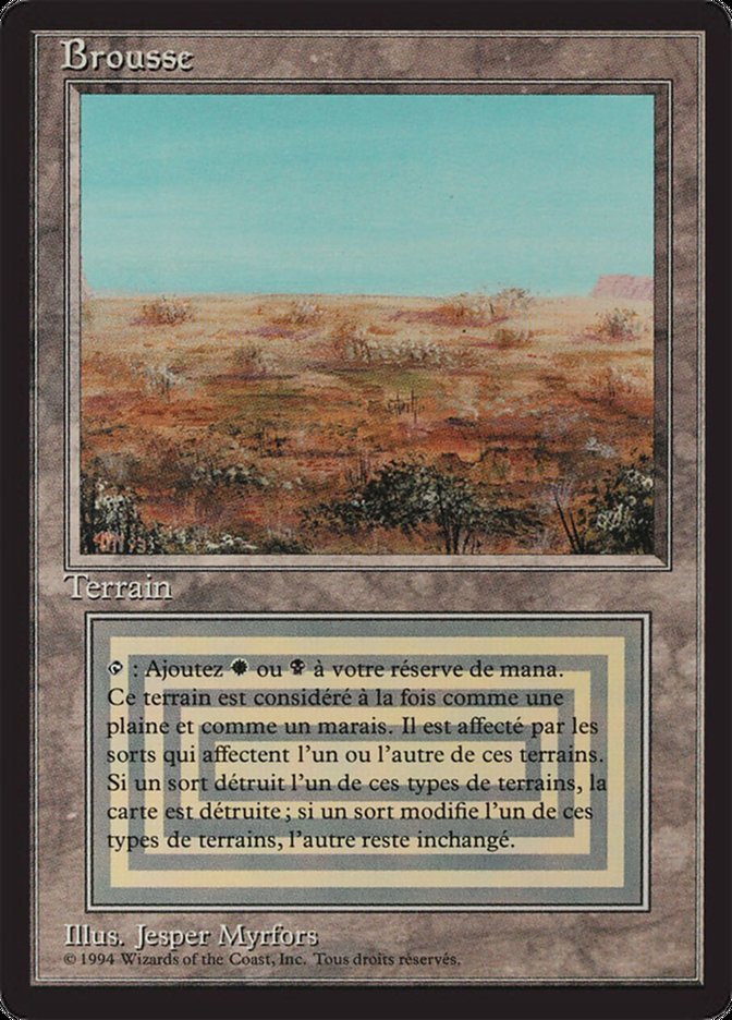 Scrubland [Foreign Black Border] | Kessel Run Games Inc. 