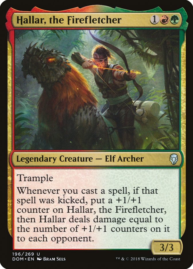 Hallar, the Firefletcher [Dominaria] | Kessel Run Games Inc. 