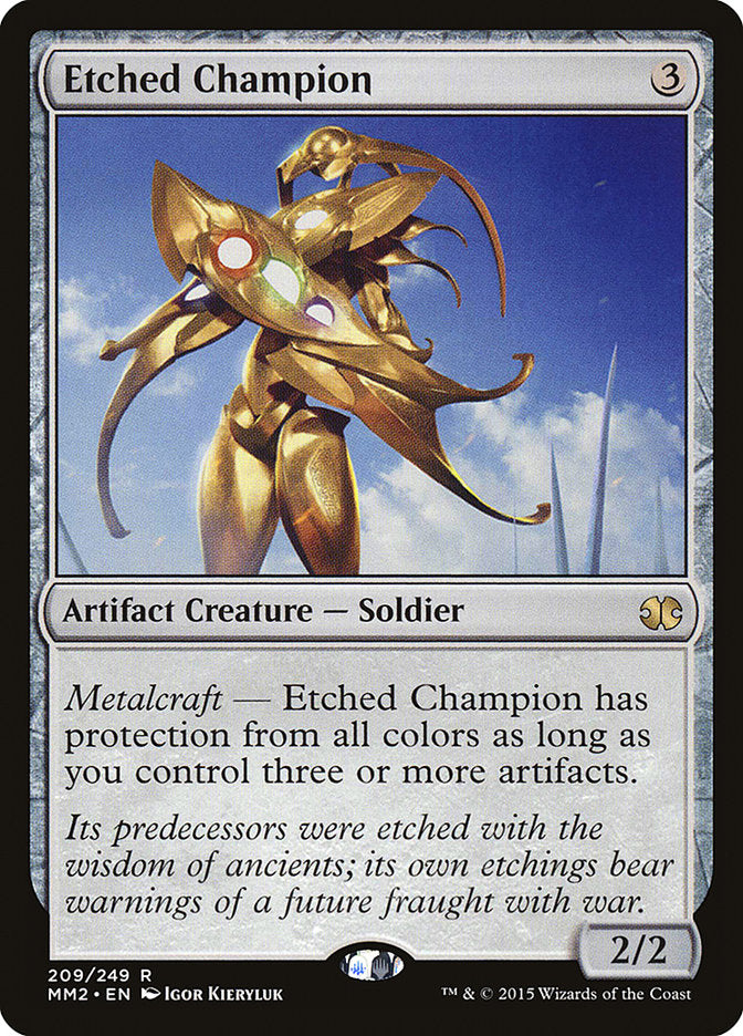 Etched Champion [Modern Masters 2015] | Kessel Run Games Inc. 