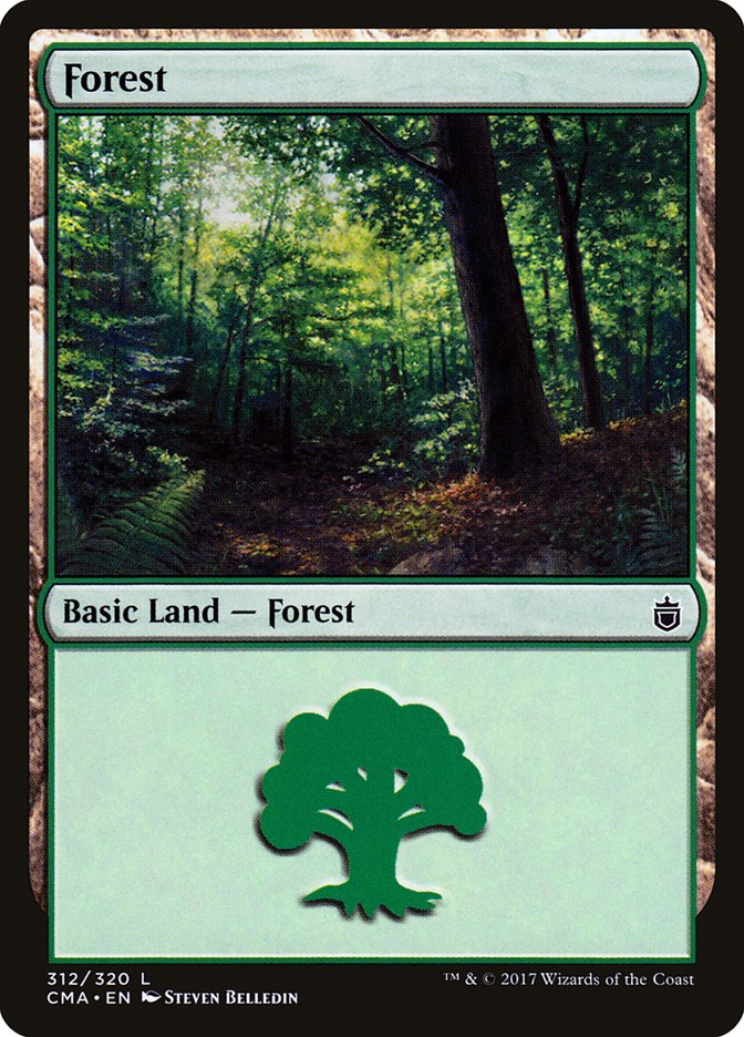 Forest (312) [Commander Anthology] | Kessel Run Games Inc. 