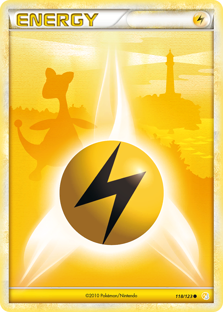 Lightning Energy (118/123) [HeartGold & SoulSilver: Base Set] | Kessel Run Games Inc. 