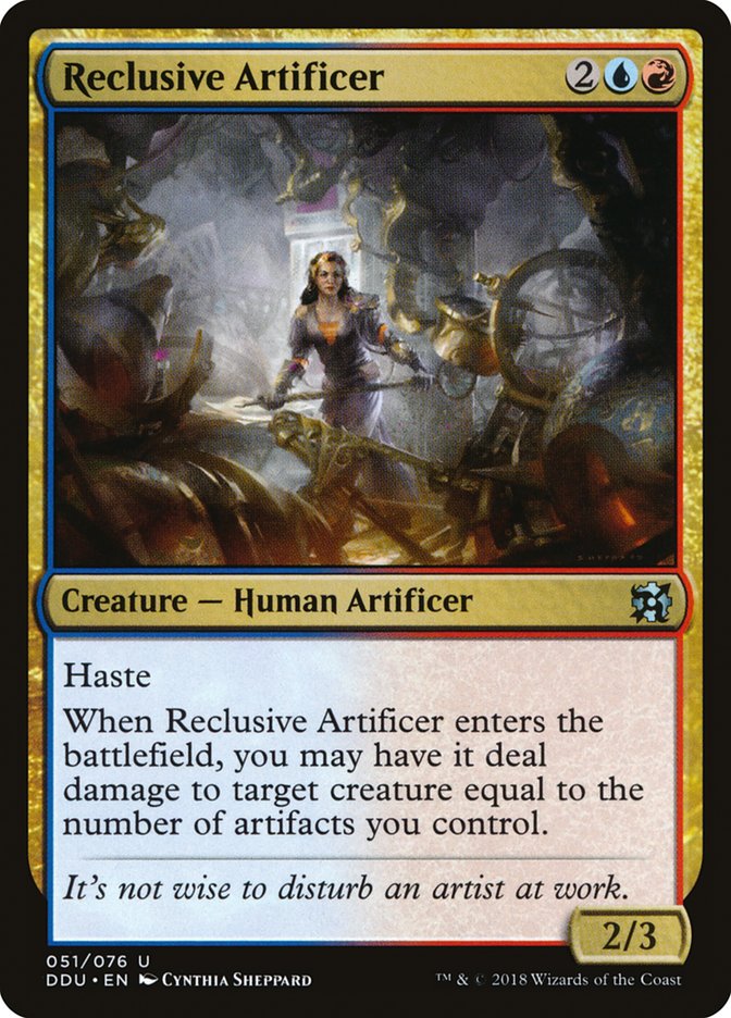 Reclusive Artificer [Duel Decks: Elves vs. Inventors] | Kessel Run Games Inc. 