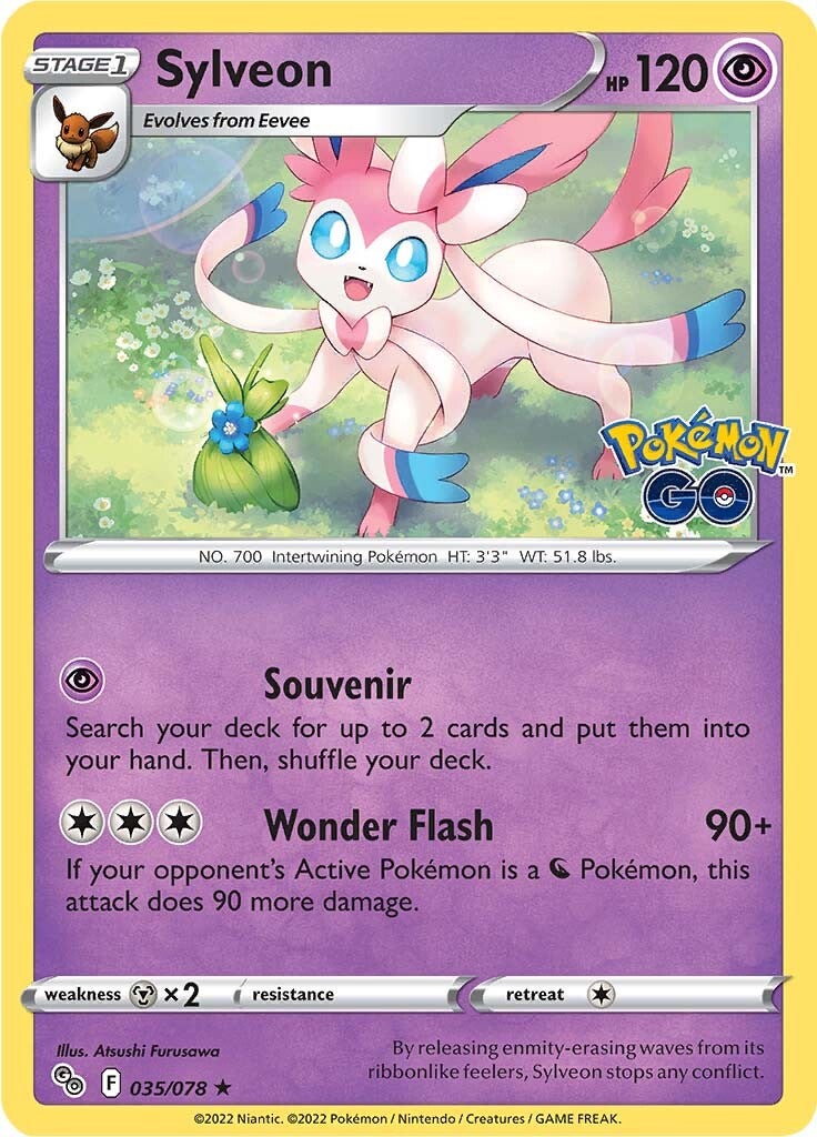 Sylveon (035/078) [Pokémon GO] | Kessel Run Games Inc. 