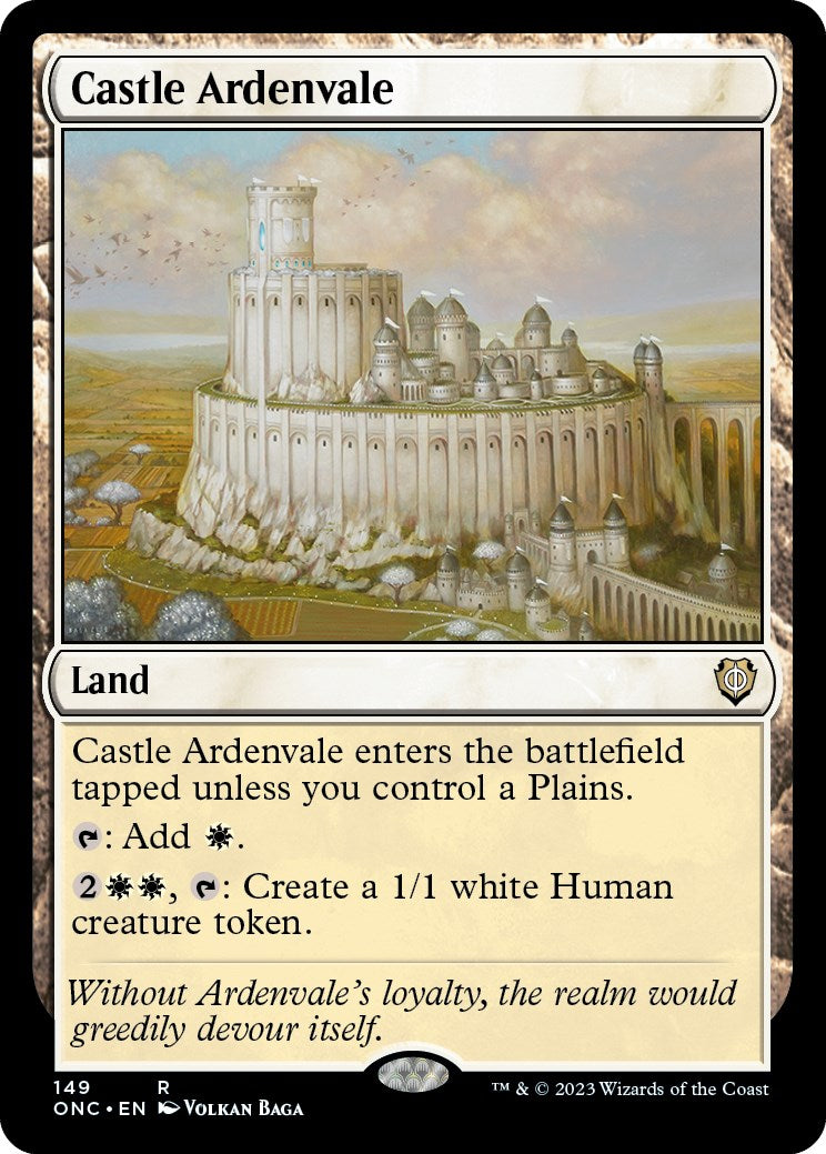 Castle Ardenvale [Phyrexia: All Will Be One Commander] | Kessel Run Games Inc. 