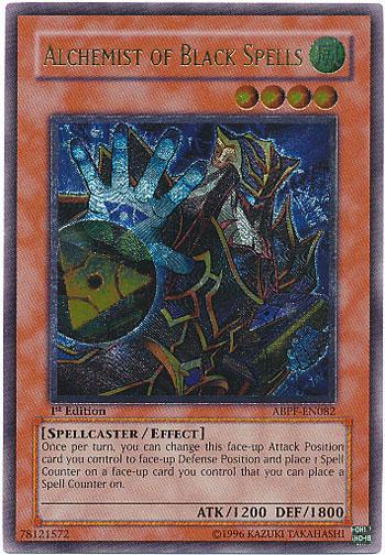 Alchemist of Black Spells [ABPF-EN082] Ultimate Rare | Kessel Run Games Inc. 