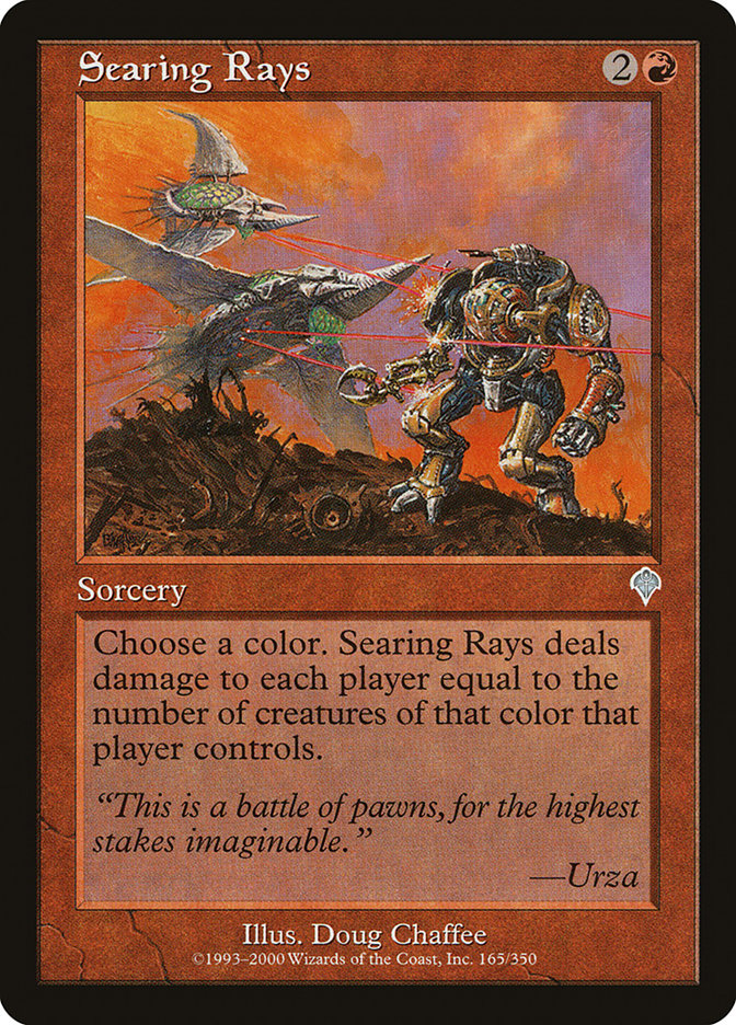 Searing Rays [Invasion] | Kessel Run Games Inc. 