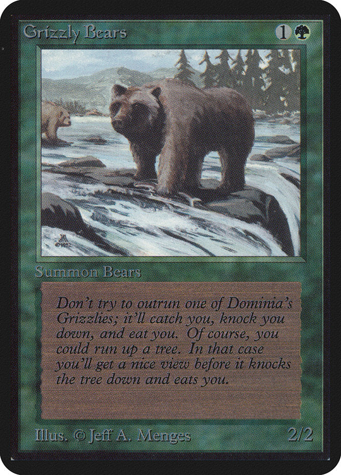 Grizzly Bears [Alpha Edition] | Kessel Run Games Inc. 