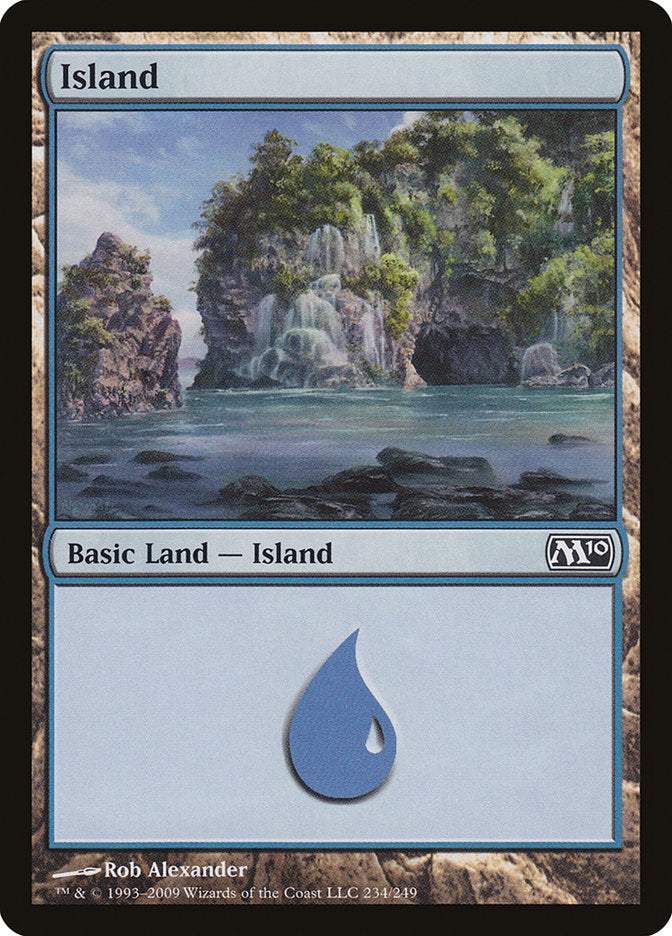 Island (234) [Magic 2010] | Kessel Run Games Inc. 
