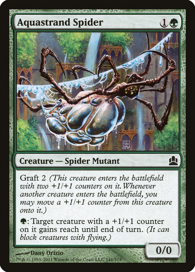 Aquastrand Spider [Commander 2011] | Kessel Run Games Inc. 