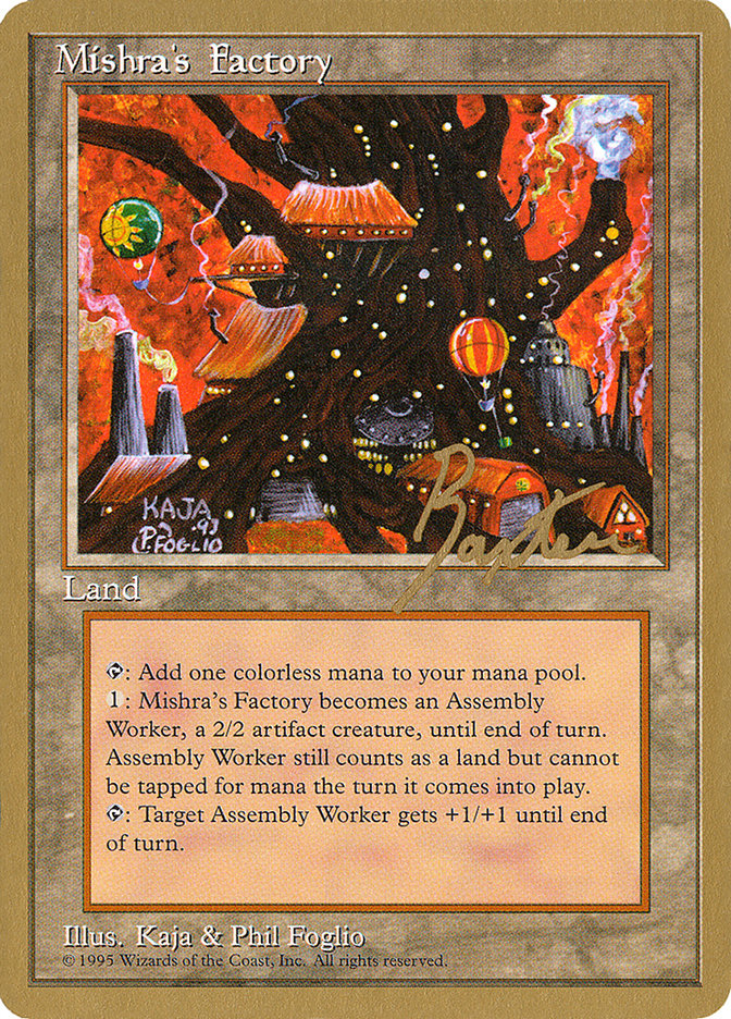 Mishra's Factory (George Baxter) [Pro Tour Collector Set] | Kessel Run Games Inc. 