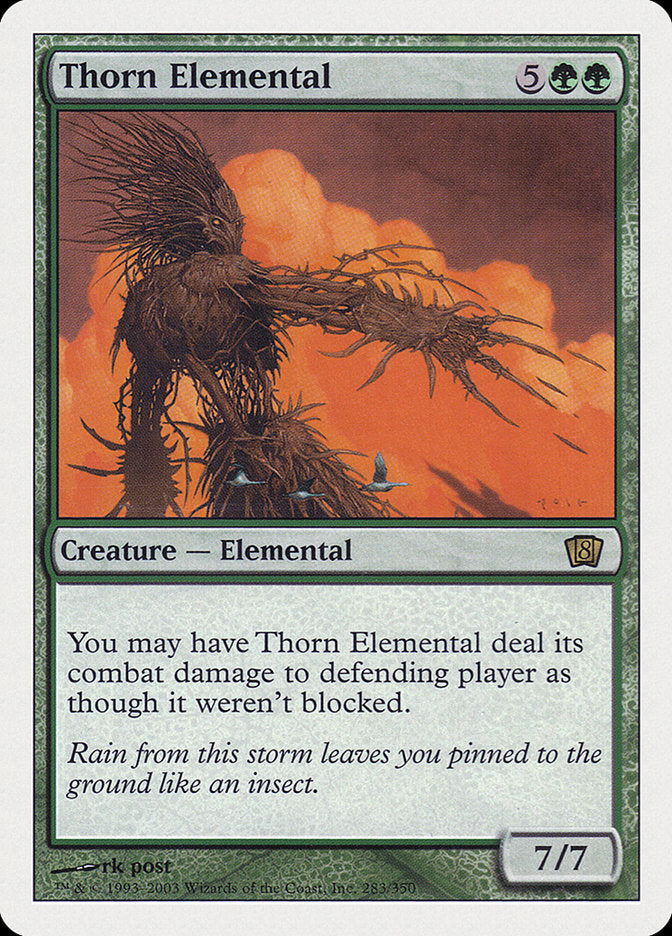 Thorn Elemental [Eighth Edition] | Kessel Run Games Inc. 
