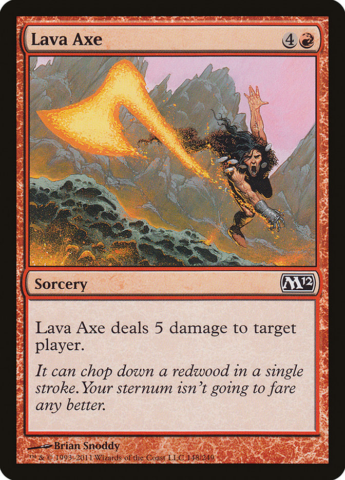 Lava Axe [Magic 2012] | Kessel Run Games Inc. 