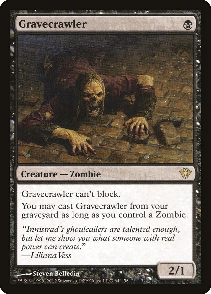 Gravecrawler [Dark Ascension] | Kessel Run Games Inc. 