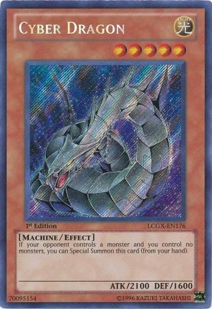 Cyber Dragon (Alternate Art) [LCGX-EN176] Secret Rare | Kessel Run Games Inc. 