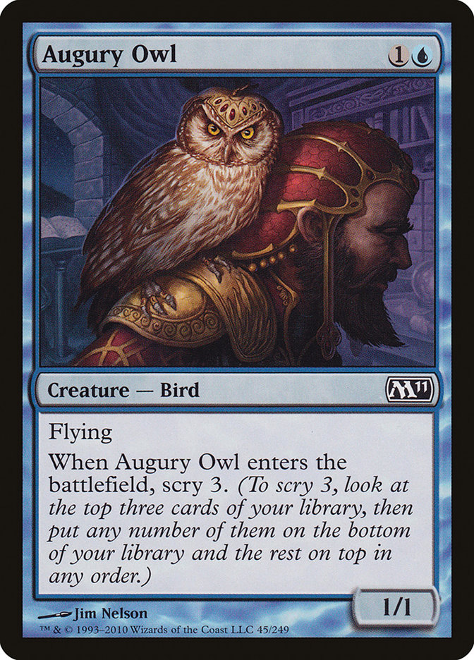 Augury Owl [Magic 2011] | Kessel Run Games Inc. 