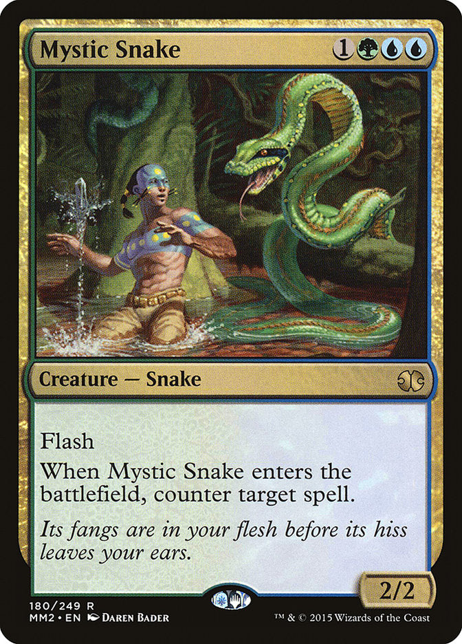 Mystic Snake [Modern Masters 2015] | Kessel Run Games Inc. 