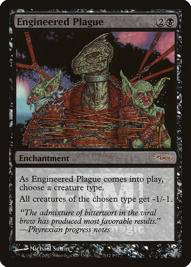 Engineered Plague [Friday Night Magic 2007] | Kessel Run Games Inc. 