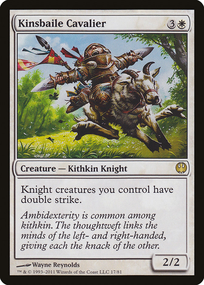 Kinsbaile Cavalier [Duel Decks: Knights vs. Dragons] | Kessel Run Games Inc. 