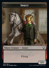 Phyrexian // Insect Double-Sided Token [Dominaria United Tokens] | Kessel Run Games Inc. 