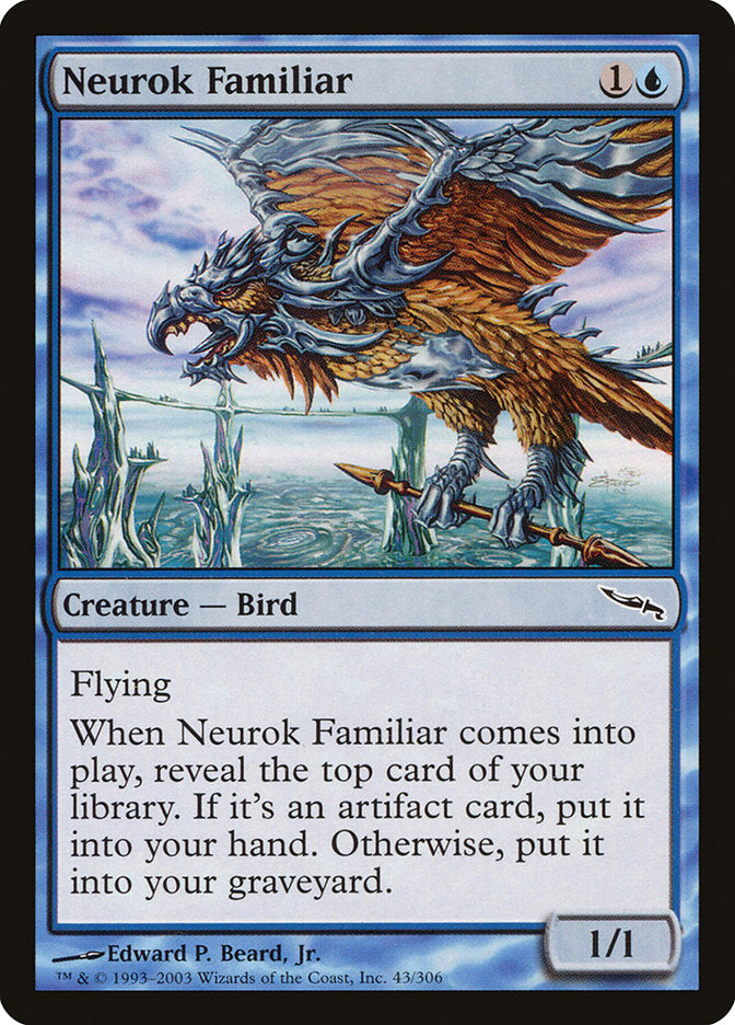 Neurok Familiar [Mirrodin] | Kessel Run Games Inc. 