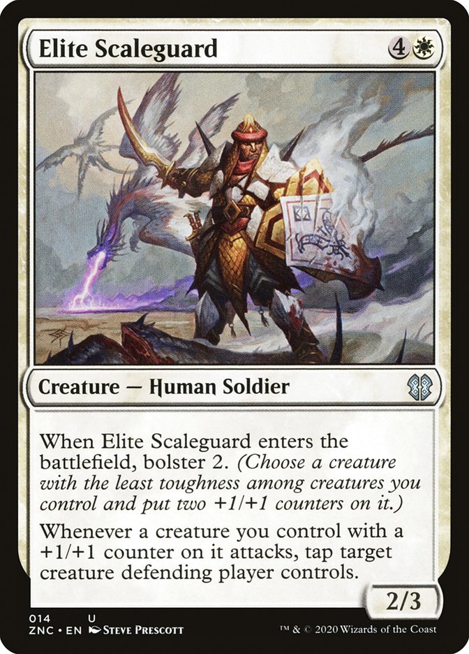 Elite Scaleguard [Zendikar Rising Commander] | Kessel Run Games Inc. 