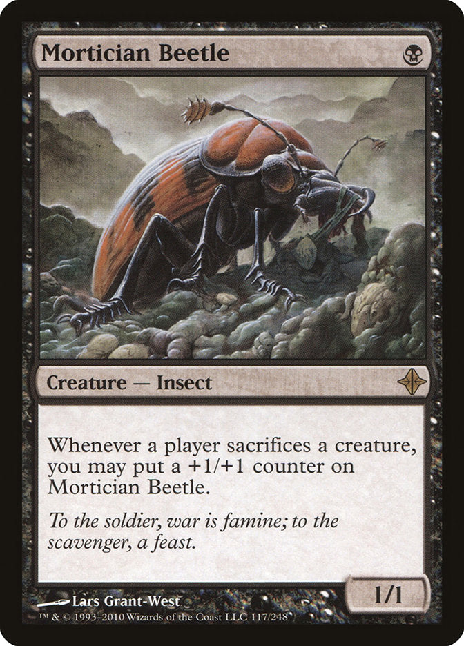 Mortician Beetle [Rise of the Eldrazi] | Kessel Run Games Inc. 